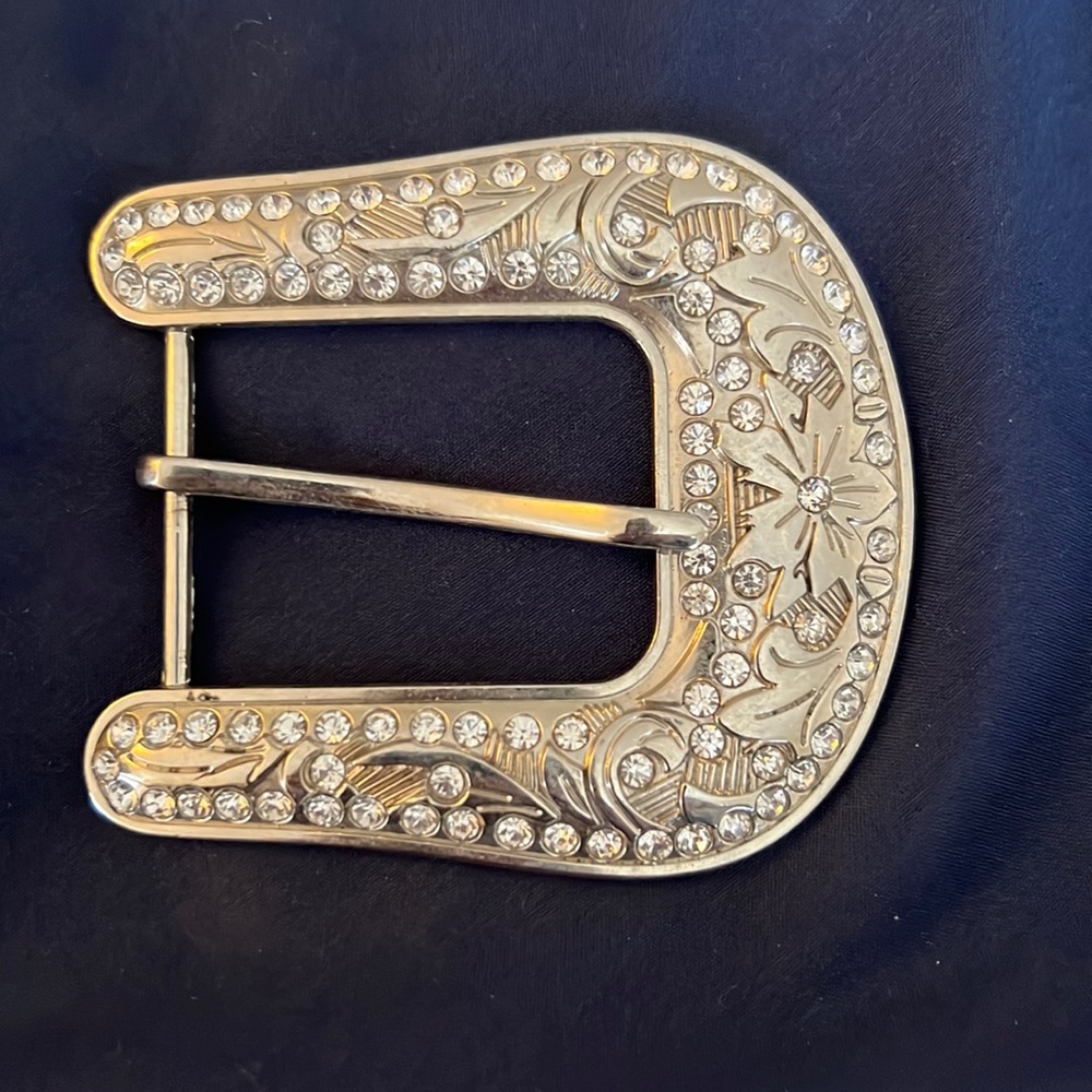 Bedazzled Belt Buckle